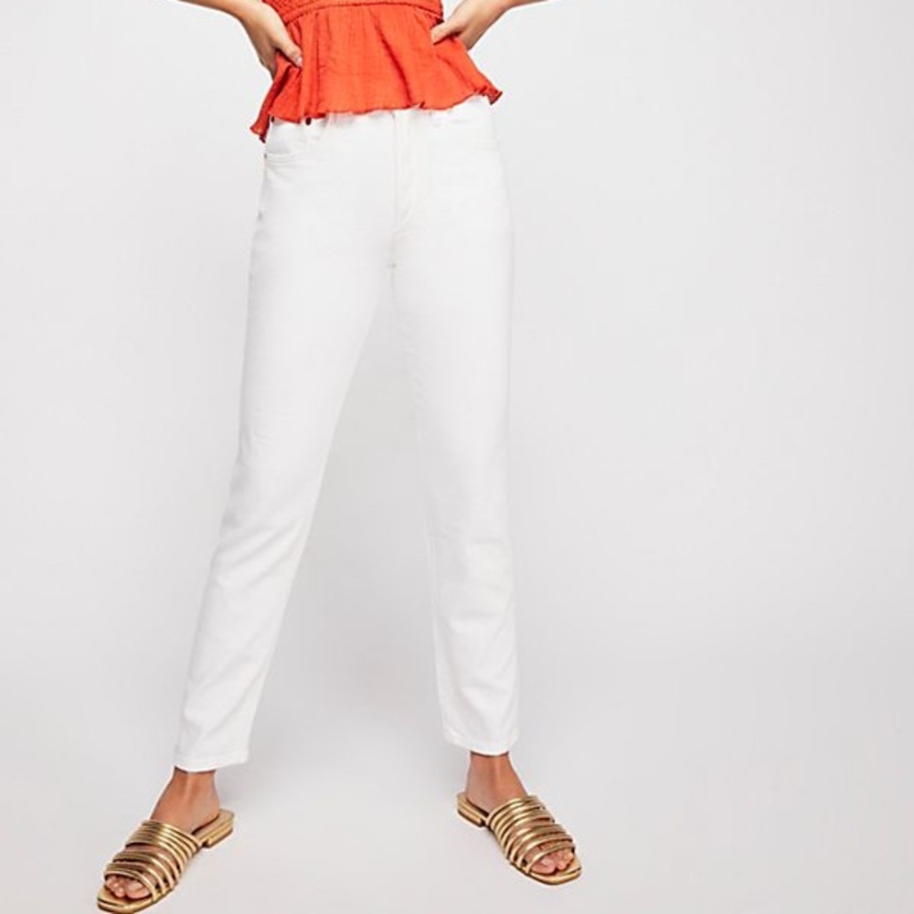 Free People 501 Levi's High Waisted Skinny Jeans